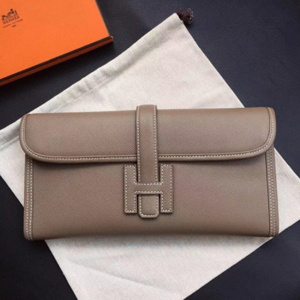 Contrefaçon Hermès Jige Elan 29 Pochette étoupe