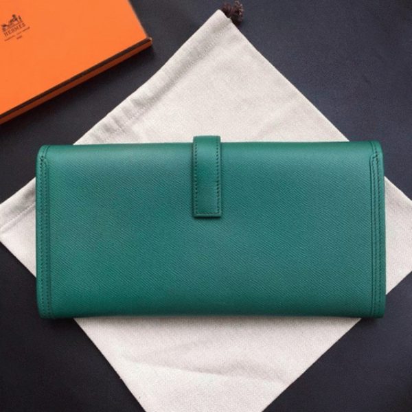 Réplique Hermès Jige Elan 29 Pochette Vert Foncé – Image 5