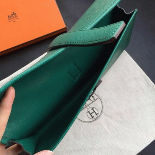 Réplique Hermès Jige Elan 29 Pochette Vert Foncé – Image 3