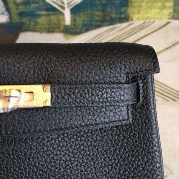 Contrefaçon Sac à dos Hermès Kelly Ado PM Noir Clémence – Image 6
