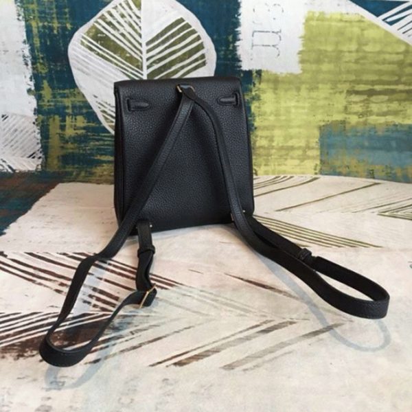 Contrefaçon Sac à dos Hermès Kelly Ado PM Noir Clémence – Image 5