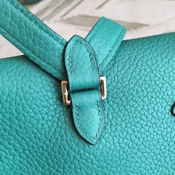 Réplique Sac à dos Hermès Kelly Ado PM Malachite Clémence – Image 5