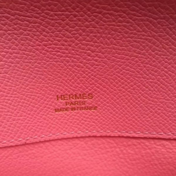 Imitation Pochette Hermès Kelly Cut Rouge Lipstick Epsom – Image 8