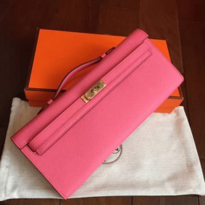 Imitation Pochette Hermès Kelly Cut Rouge Lipstick Epsom