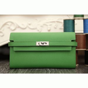 Réplique Designer Portefeuille Kelly Longue Hermès Bambou
