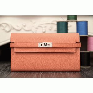 Meilleure Réplique Portefeuille Kelly Longue Hermès Crevette