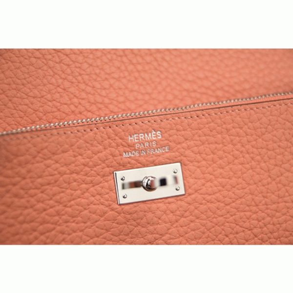 Meilleure Réplique Portefeuille Kelly Longue Hermès Crevette – Image 3