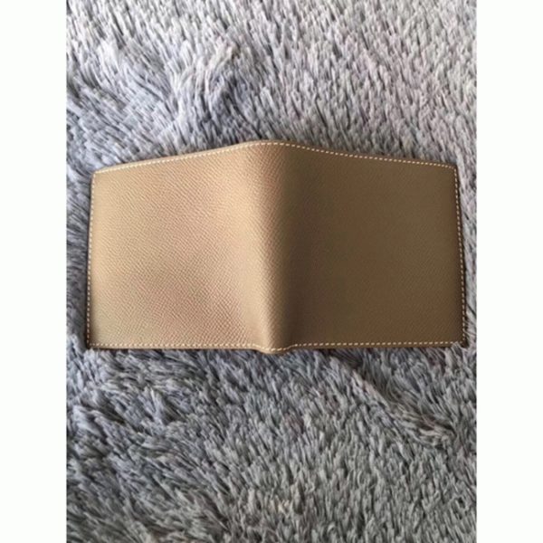 Meilleure Réplique Portefeuille Compact Copernic Hermès Taupe – Image 2