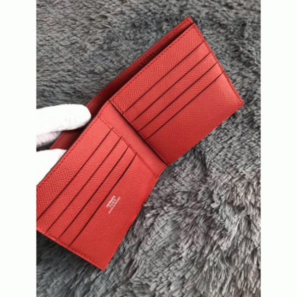 Contrefaçon Designer Portefeuille Compact Copernic Hermès Piment – Image 4