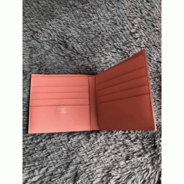 Faux Portefeuille Compact Copernic Hermès Crevette – Image 4