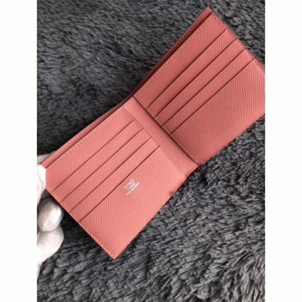 Faux Portefeuille Compact Copernic Hermès Crevette – Image 3