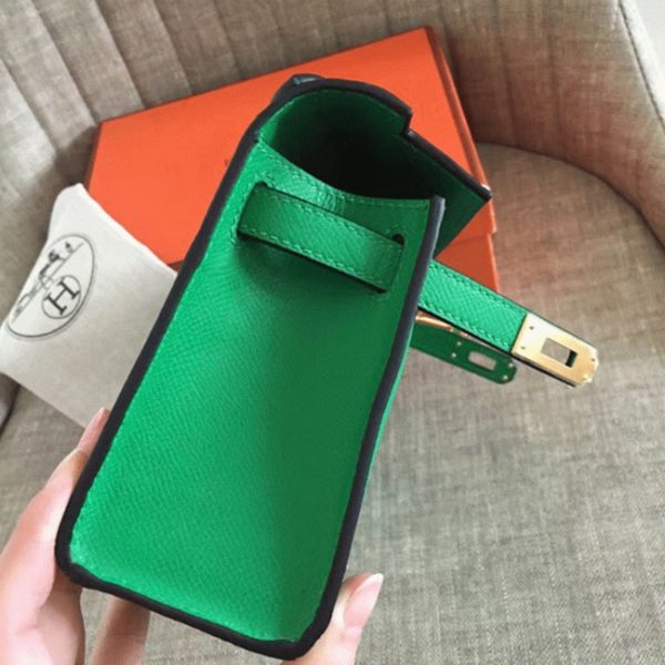 Contrefaçon Sac à main Hermès Kelly Pochette Bambou Epsom – Image 8