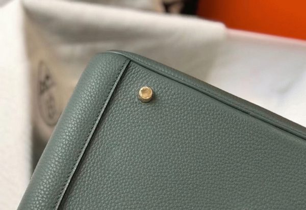Réplique Sac Lindy 26cm Hermès Vert Amande – Image 2