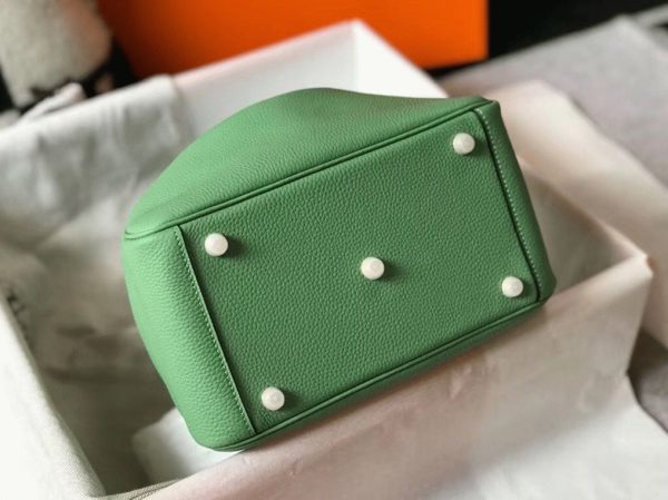 Faux Sac Lindy 26cm Hermès Vert Criquet – Image 7