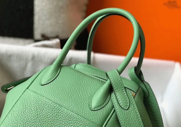 Faux Sac Lindy 26cm Hermès Vert Criquet – Image 5