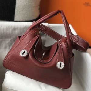 Contrefaçon Sac Lindy 26cm Hermès Bordeaux