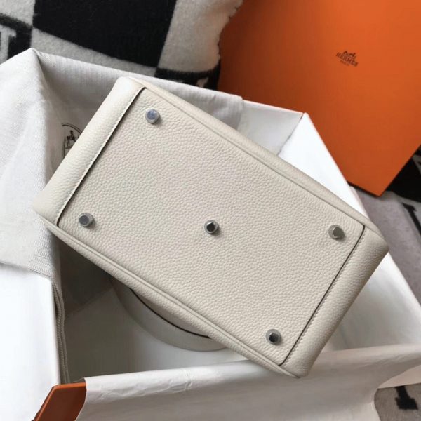 Réplique Sac Lindy 26cm Hermès Béton – Image 7