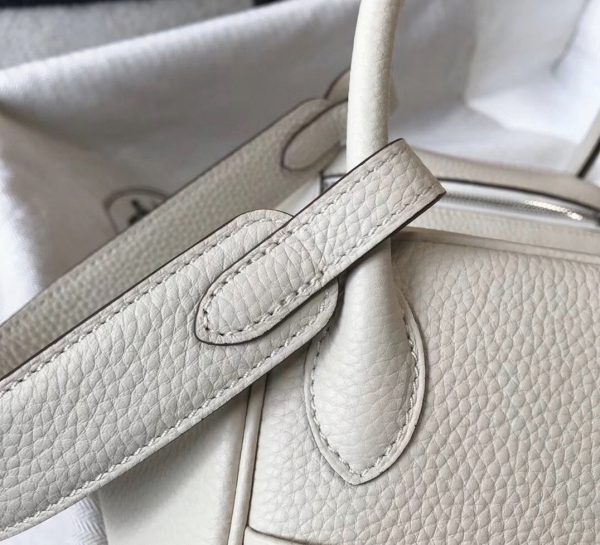 Réplique Sac Lindy 26cm Hermès Béton – Image 5