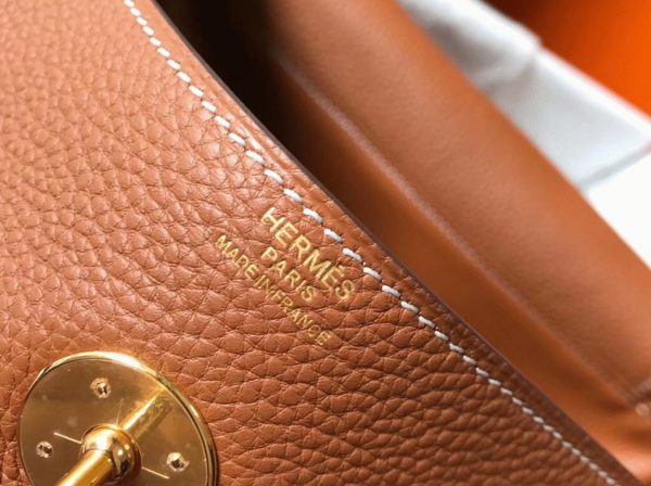 Réplique Luxe Sac Lindy 26cm Hermès Or – Image 4