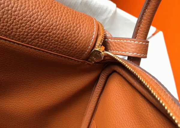 Réplique Luxe Sac Lindy 26cm Hermès Or – Image 3