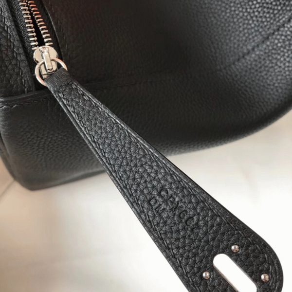 Réplique Designer Sac Lindy 26cm Hermès Noir – Image 3