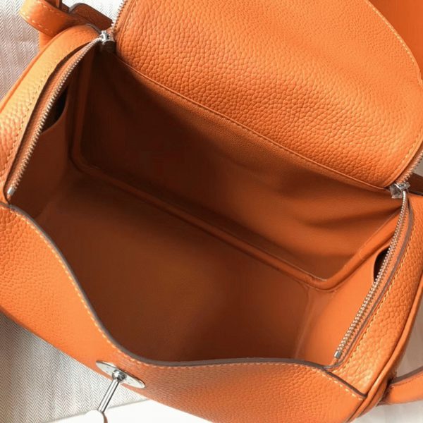 Copie Sac Lindy 26cm Hermès Orange – Image 2