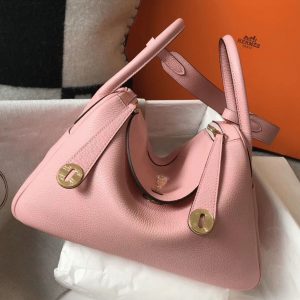Réplique Sac Lindy 26cm Hermès Rose