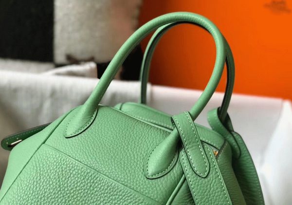 Réplique Sac Lindy 30cm Hermès Vert Criquet – Image 5