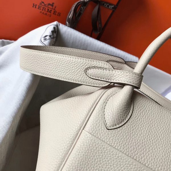 Faux Sac Lindy 30cm Hermès Béton – Image 6