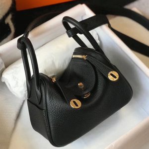 Faux Sac Lindy Mini Hermès Noir