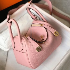 Top Réplique Sac Lindy Mini Hermès Rose