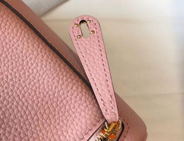 Top Réplique Sac Lindy Mini Hermès Rose – Image 3