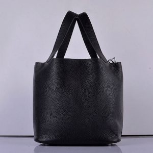 Contrefaçon Hermès Picotin Lock Sac à Main Noir