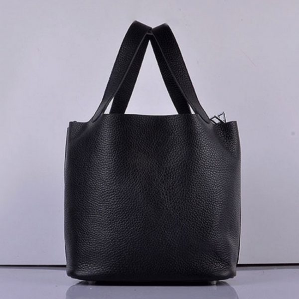 Contrefaçon Hermès Picotin Lock Sac à Main Noir