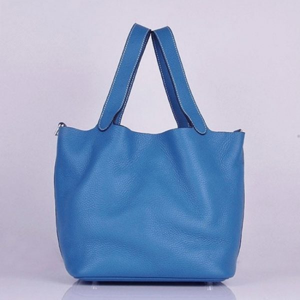 Réplique Hermès Picotin Lock Sac à Main Bleu
