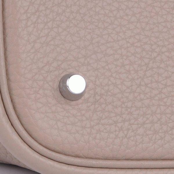 Contrefaçon Hermès Picotin Lock Sac à Main Gris – Image 2