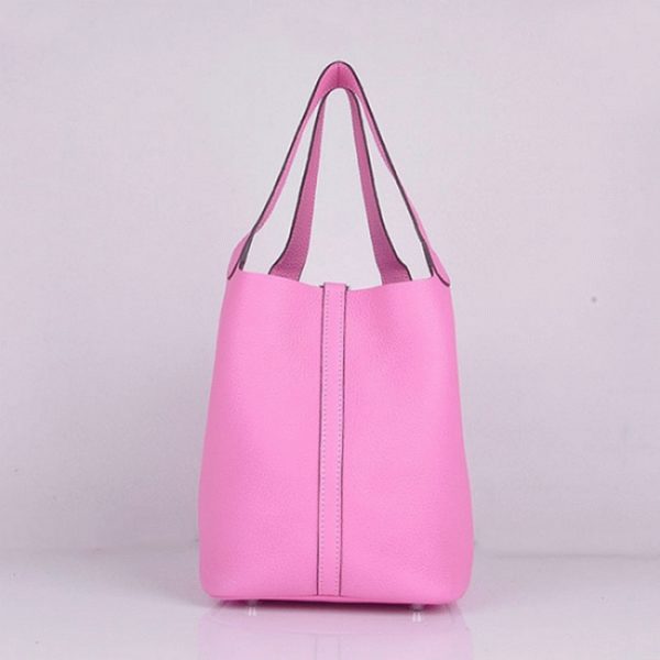 Réplique de Créateur Hermès Picotin Lock Sac à Main Rose – Image 7