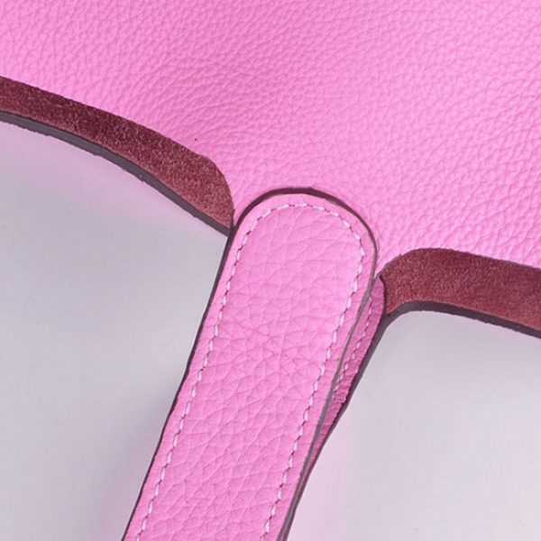 Réplique de Créateur Hermès Picotin Lock Sac à Main Rose – Image 6