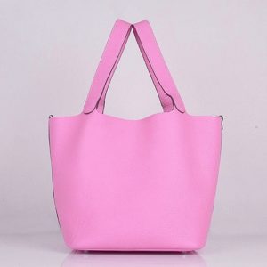 Réplique de Créateur Hermès Picotin Lock Sac à Main Rose