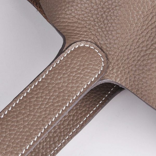 Top Réplique Hermès Picotin Lock Sac à Main étoupe – Image 6