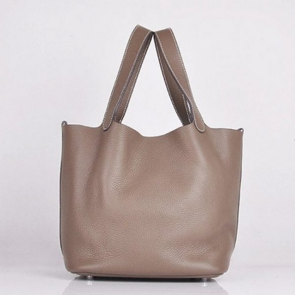 Top Réplique Hermès Picotin Lock Sac à Main étoupe