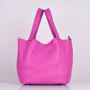 Fausse Hermès Picotin Lock Sac à Main Pêche