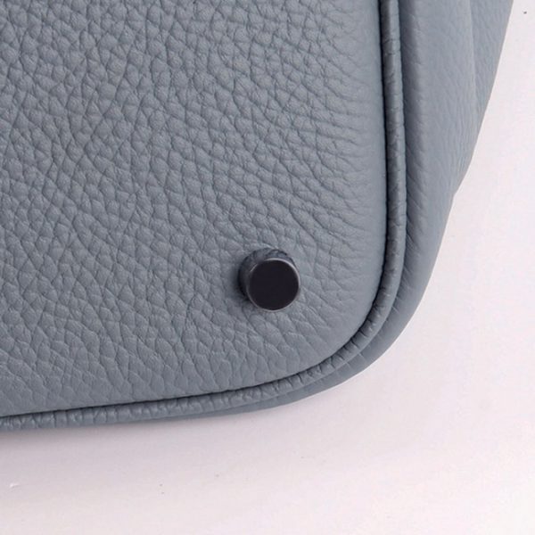 Contrefaçon Hermès Picotin Lock Sac à Main Bleu Lin – Image 6