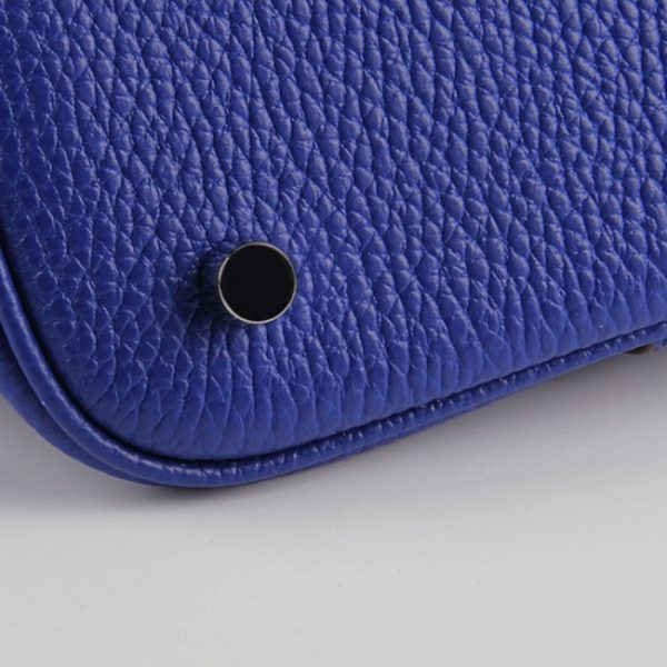 Imitation AAA Hermès Picotin Lock Sac à Main Bleu électrique – Image 4