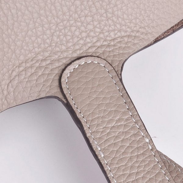 Contrefaçon Hermès Picotin Lock Sac à Main Gris – Image 7