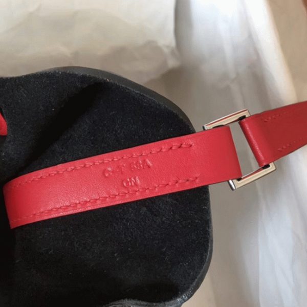 Haute Réplique Sac à Main Hermès Picotin Lock 22cm Noir Bicolore – Image 5
