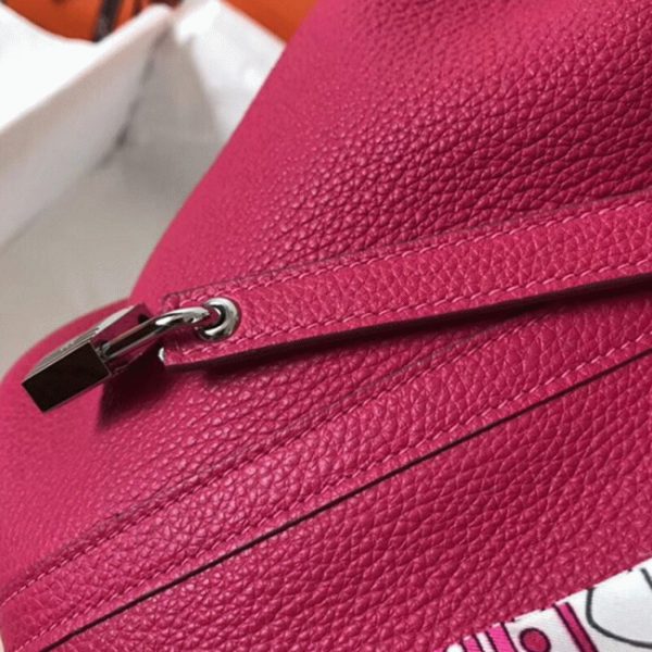 Contrefaçon Sac à Main Hermès Picotin Lock 22cm Pêche – Image 2