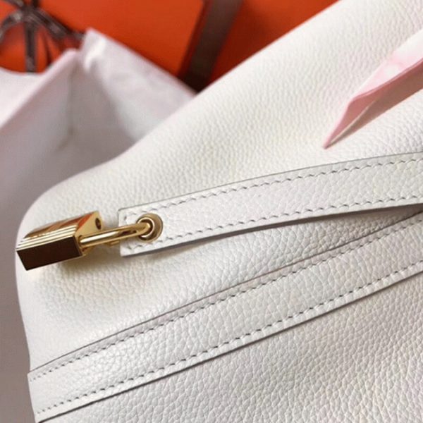 Réplique de Luxe Hermès Picotin Lock 18cm Blanche – Image 6