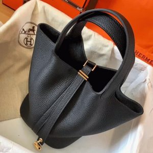 Réplique AAA Hermès Picotin Lock 18cm Noire