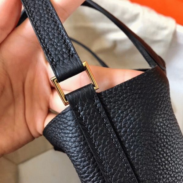 Réplique AAA Hermès Picotin Lock 18cm Noire – Image 7
